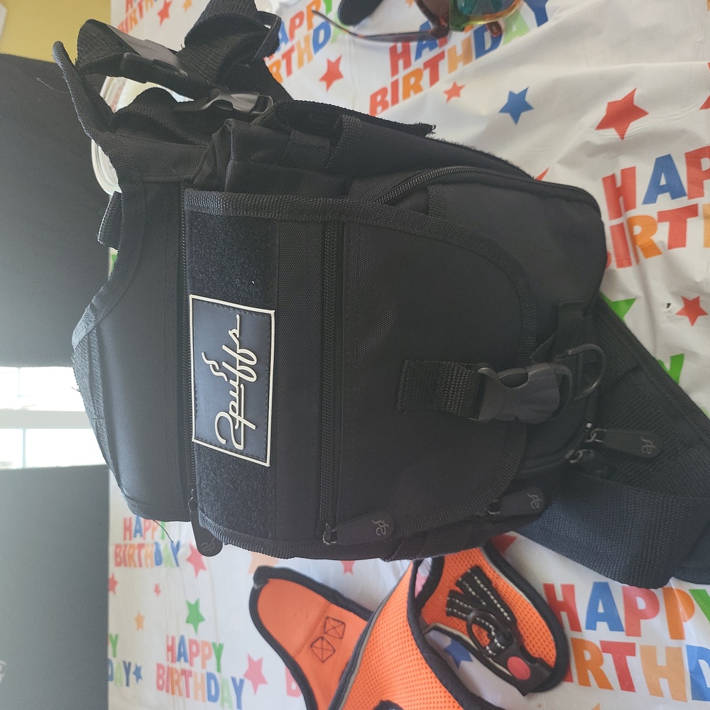 2 puffs tactical shoulder bag